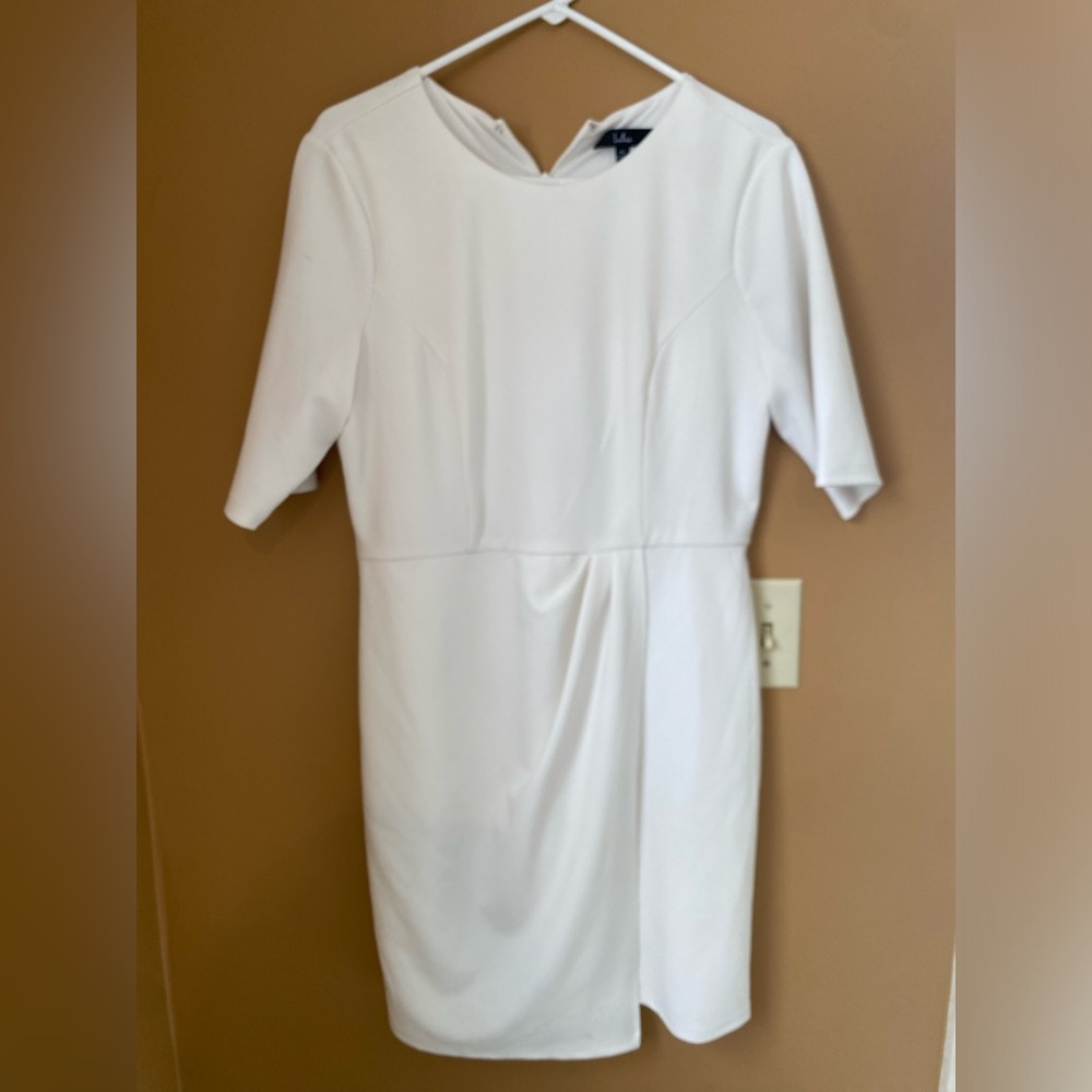 Lulus White Mini Dress XL - Perfect for Bridal Shower